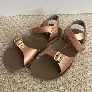 Rose gold sun-sans size 12